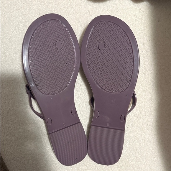 Tory Burch Jelly Sandal in Rich Purple - Picture 2 of 2